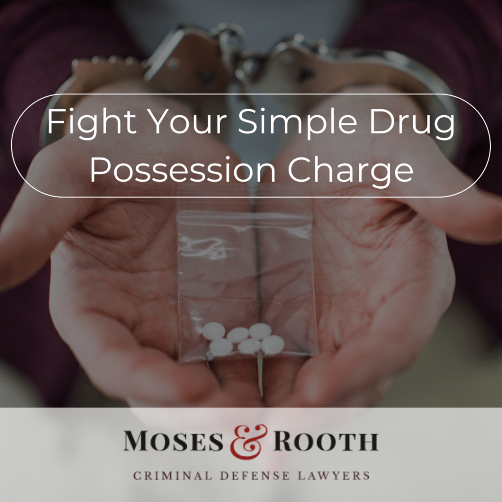 how to beat a simple possession charge